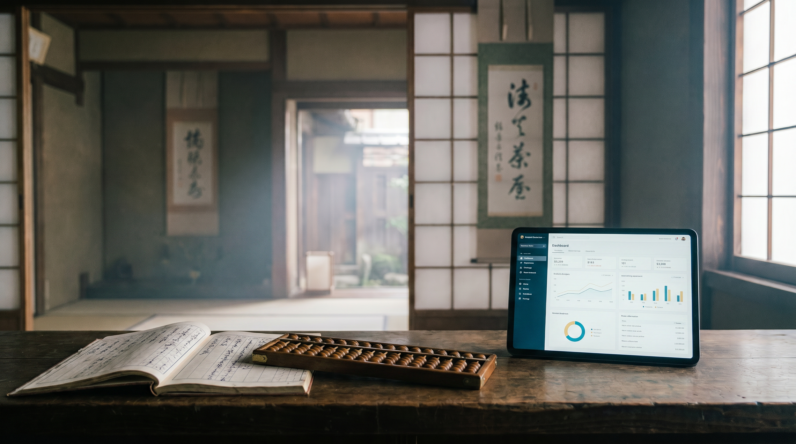 帳簿をつけるAI——自動経理の時代と、大福帳が記録した「商いの鏡」