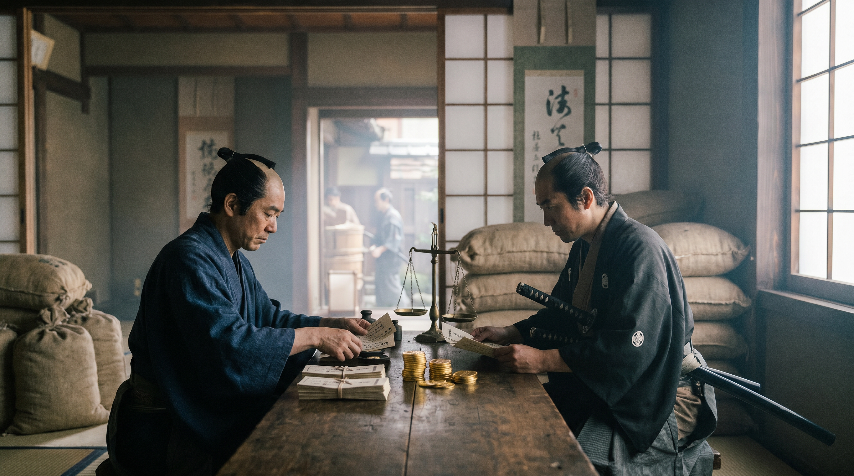 札差と蔵宿——武士に金を貸した「与信のプロ」