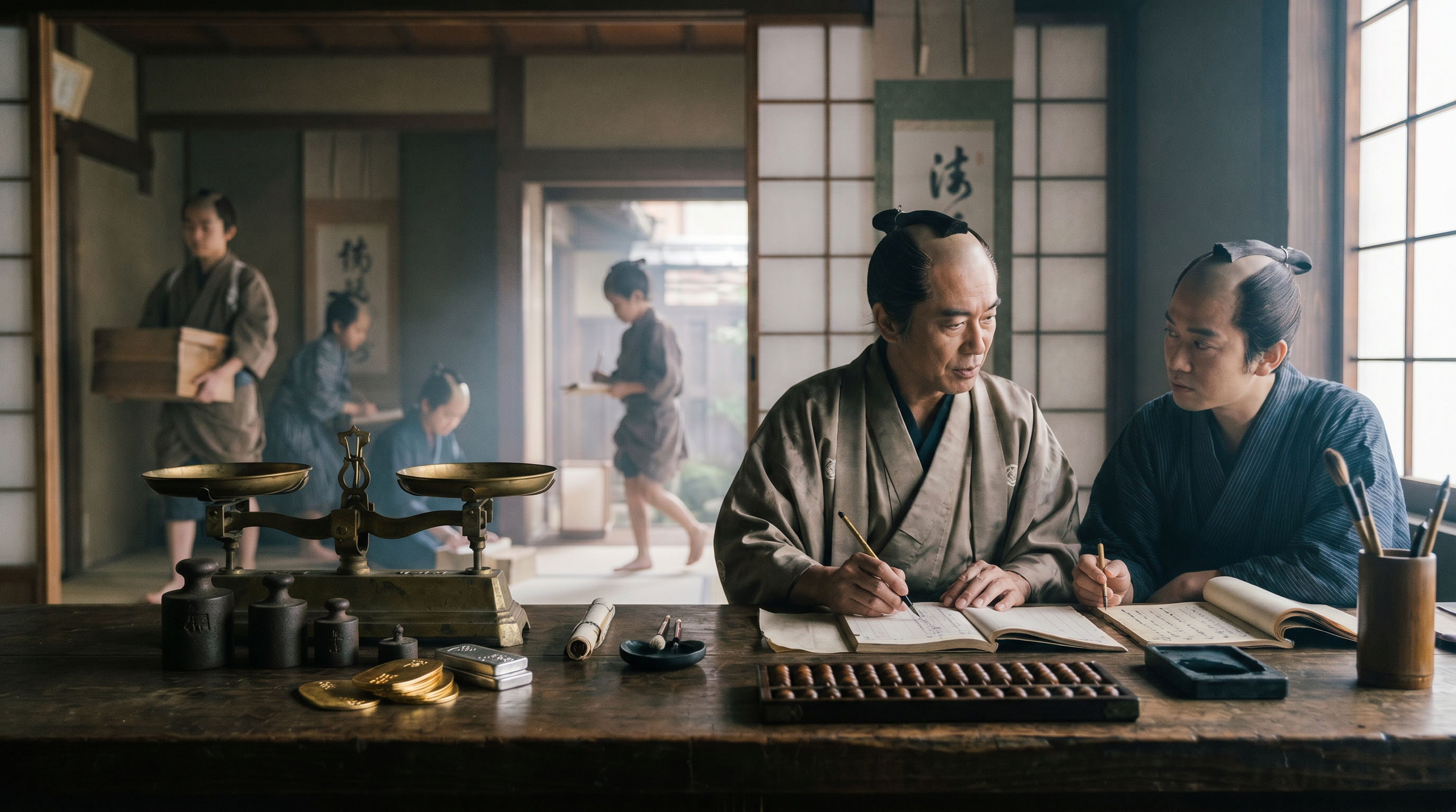 番頭と暖簾分け——「所有と経営の分離」を江戸が実装していた